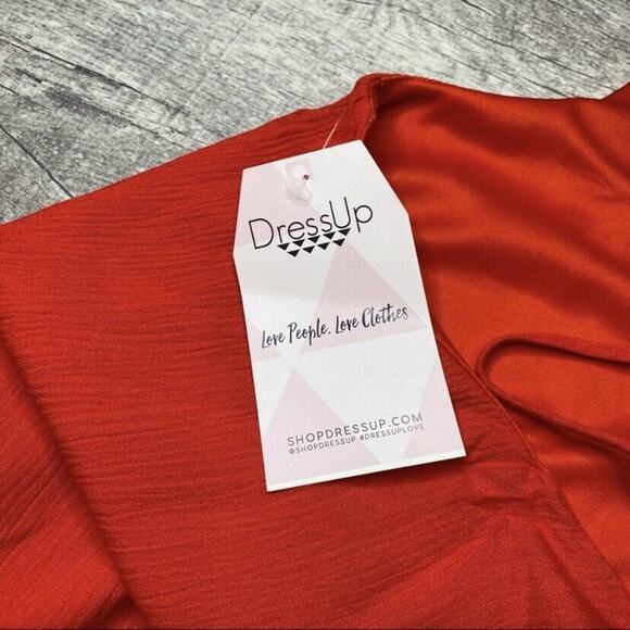 NWT Newbury Kustom Red Dress Size Small - Picture 9 of 12